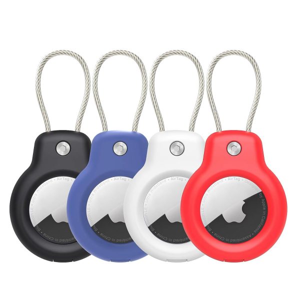 For Apple Airtag PC Security Lock Metal Rope Protective Case - Image 5