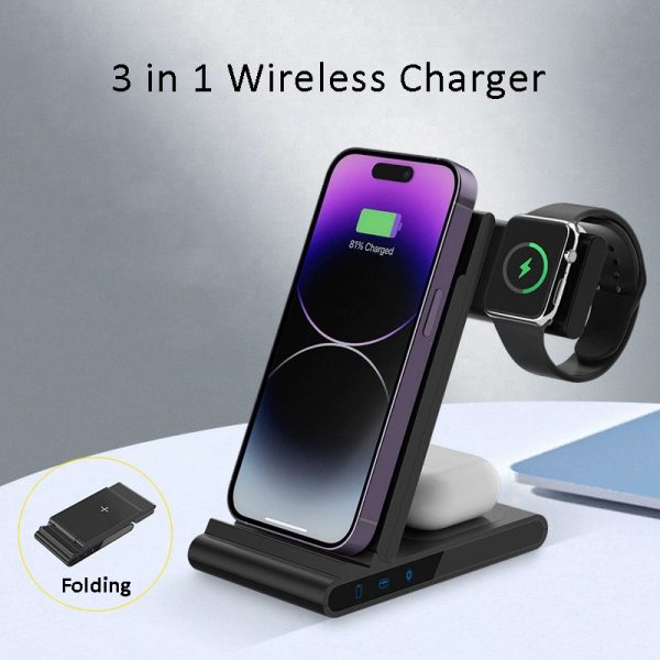 Wireless Charging Station for MagSafe Charger 3 in 1 Wireless Charger for iPhone - Image 7