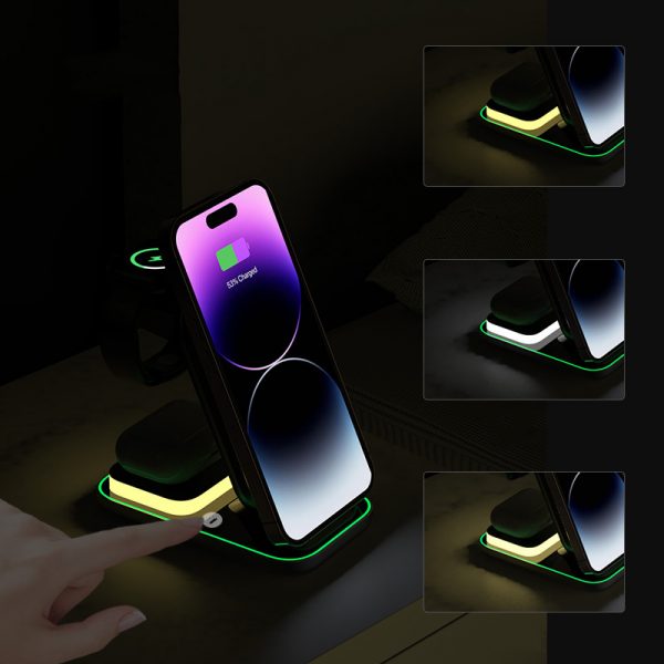 4 in 1 Adjustable Night Light MagSafe Wireless Charger - Image 6