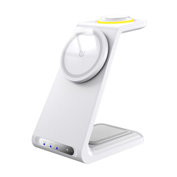 4 in 1 Wireless Charging Stand 15W Charger with LED Indicator - Image 2