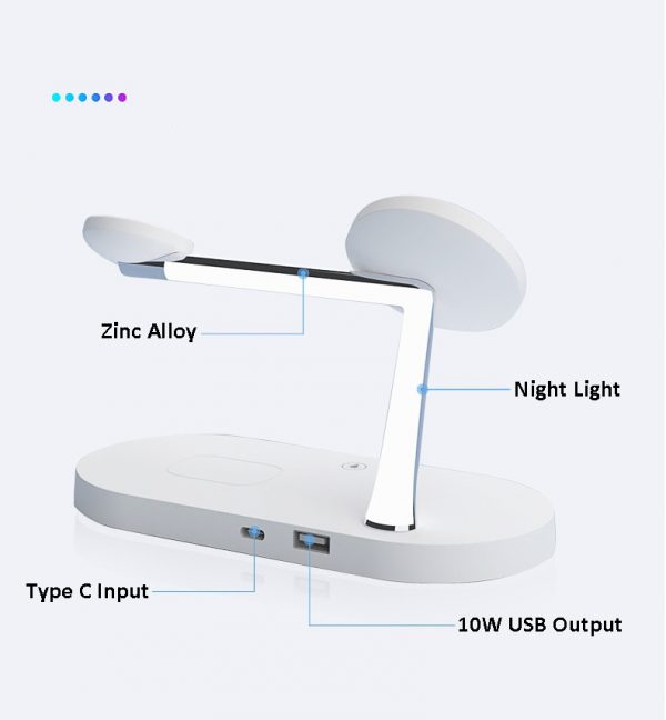 3-in-1 Wireless Charger Stand for iPhone 12/13/14/15 Pro Max - Image 6