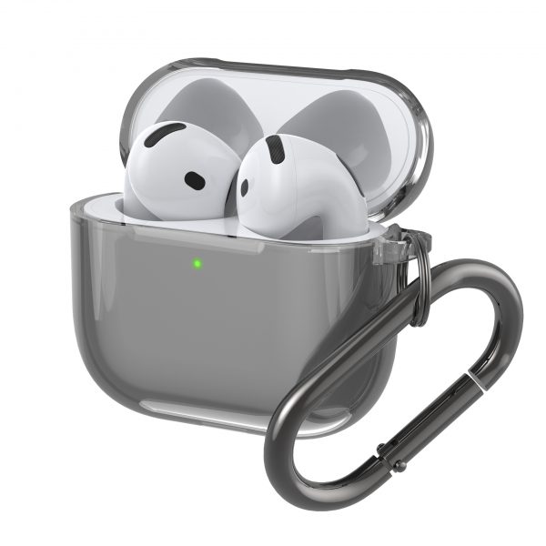 AirPods 4 Transparent Simple TPU Protective Case - Image 2