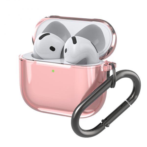 AirPods 4 Transparent Simple TPU Protective Case - Image 3