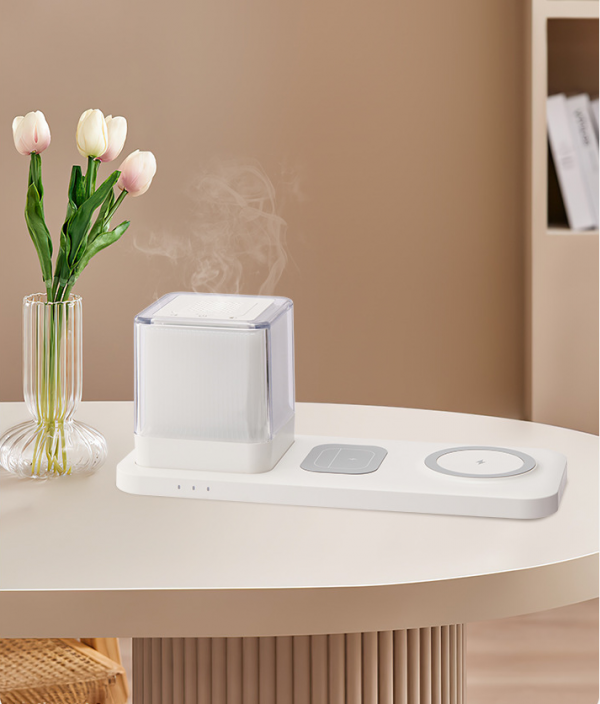 15W Aromatherapy Night Light Multi-function Wireless Charger - Image 2