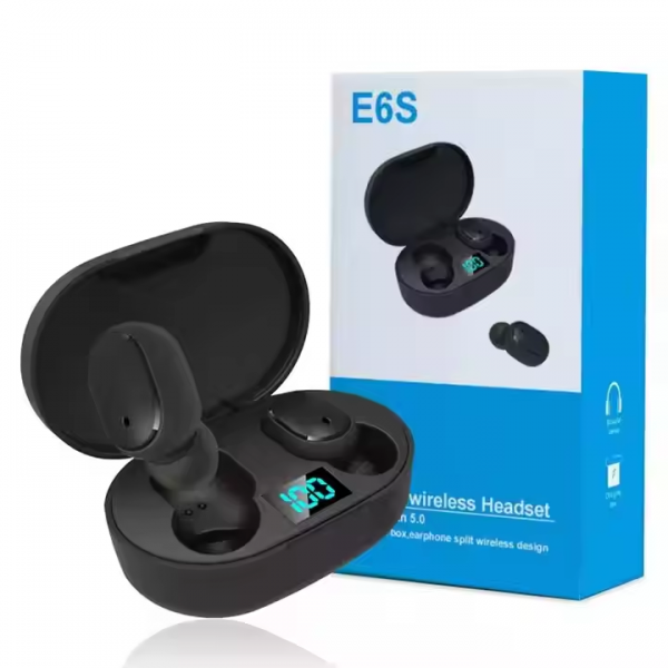 Wireless Bluetooth Headphones E6S Mini EarPhone for IOS Android - Image 5