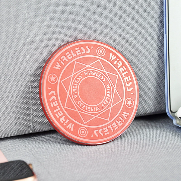 Metal Magic Circle 15W Fast Charge Wireless Charger Pad - Image 6