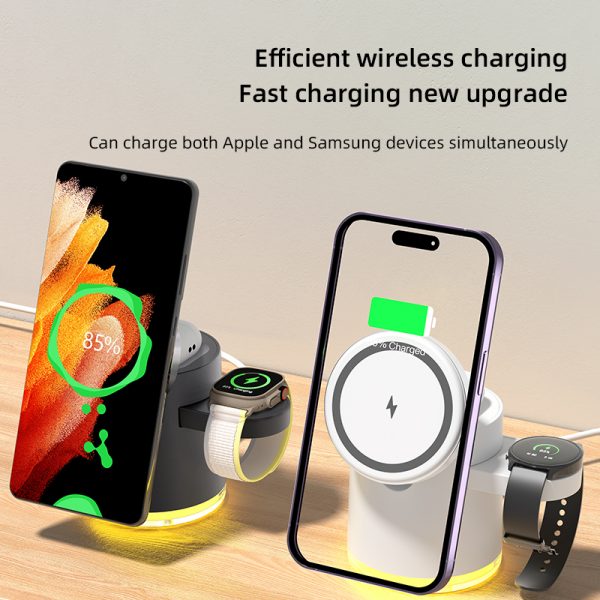 4 in 1 Foldable Magnetic Qi2 Wireless Charger - Image 4