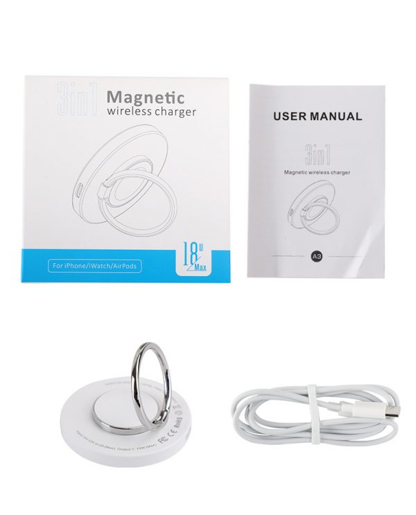 Mini 15W Ring Buckle Wireless Charger - Image 7