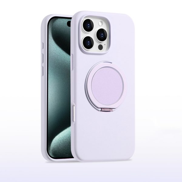 360 Degree Rotation with Bracket Stand Silicone Case for iPhone 11 12 13 14 15 16 - Image 2