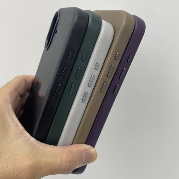 for iPhone 16 Leather MagSafe Case with Original Pop-up Animation - Image 3