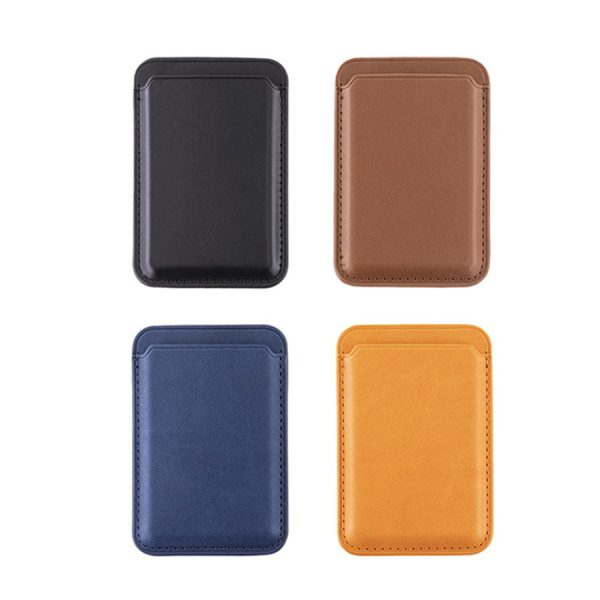 Leather Apple iPhone 12 13 14 15 16 MagSafe Wallet Card Bag - Image 8