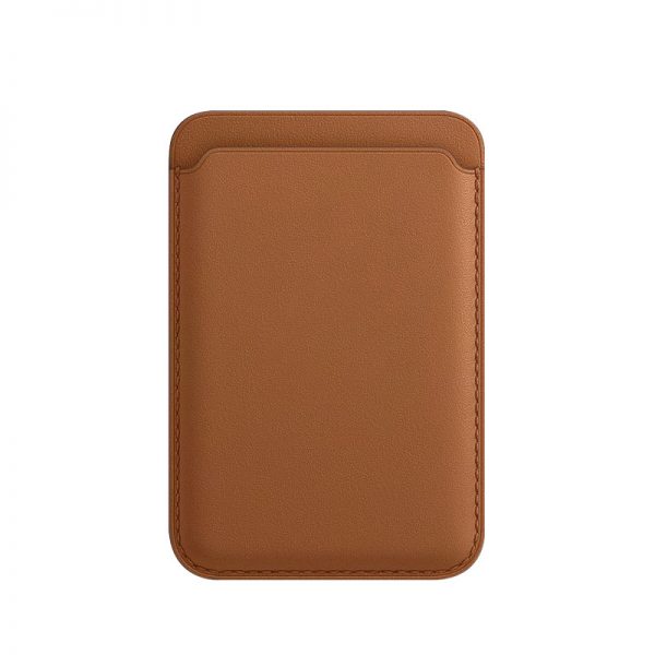 Leather Apple iPhone 12 13 14 15 16 MagSafe Wallet Card Bag - Image 2