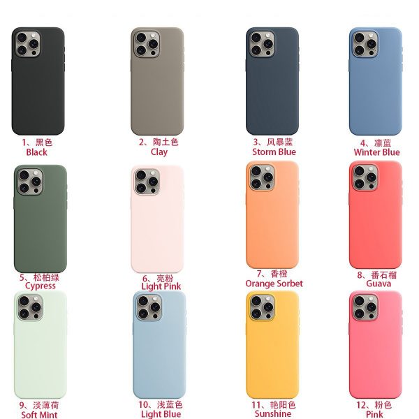 Liquid Silicone MagSafe Case with Animation for iPhone 14 15 - Image 8