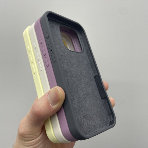 Liquid Silicone Integrated Button Case for iPhone 16 Pro Plus Max - Image 4