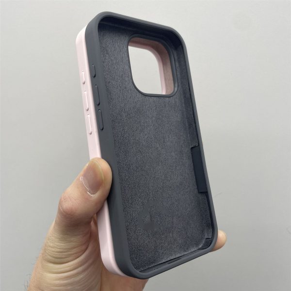 Liquid Silicone Integrated Button Case for iPhone 16 Pro Plus Max - Image 3