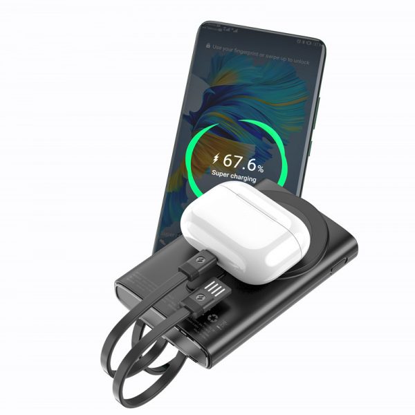 15W MagSafe Wireless Charger Super Fast Charger PD 22.5W Power Bank With Cable 10000mAh - Image 6