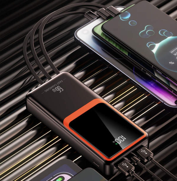 Portable Charger Slimmest Fast Charging 10000mAh Battery Pack with LED Power Display Power Bank - Image 6