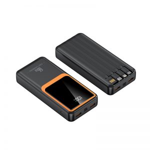 10000mAh 4 in 1 cable Power Bank