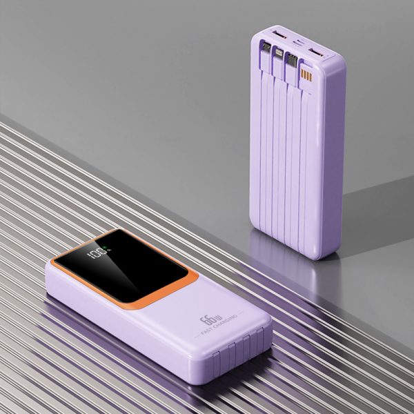Portable Charger Slimmest Fast Charging 10000mAh Battery Pack with LED Power Display Power Bank - Image 5