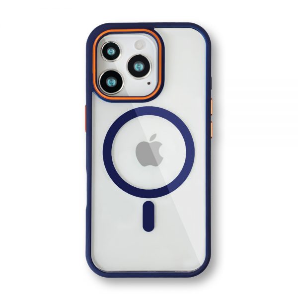 2 in 1 Ring Nail Contrast MagSafe Cover for iPhone 11 12 13 14 15 16 Magnetic Suction Case - Image 3