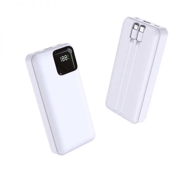 Power Bank with Built-in USB-C Lightning Connector 10000mAh Portable Charger 22.5W for iPhone 15 16 Series Samsung iPad Pro Air - Image 4