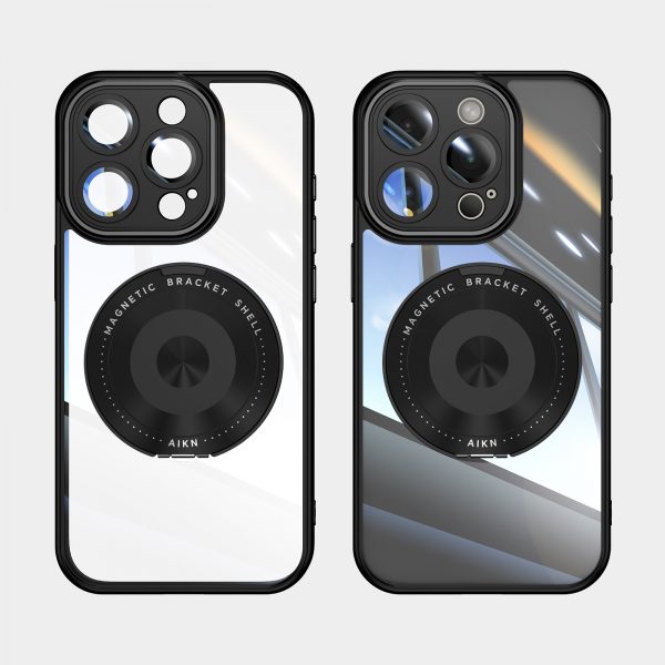 Integration Dust Proof Tempered Glass Lens AirTag 360° Rotation Phone Case for iPhone 12 13 14 15 16 17 Pro Max - Image 7