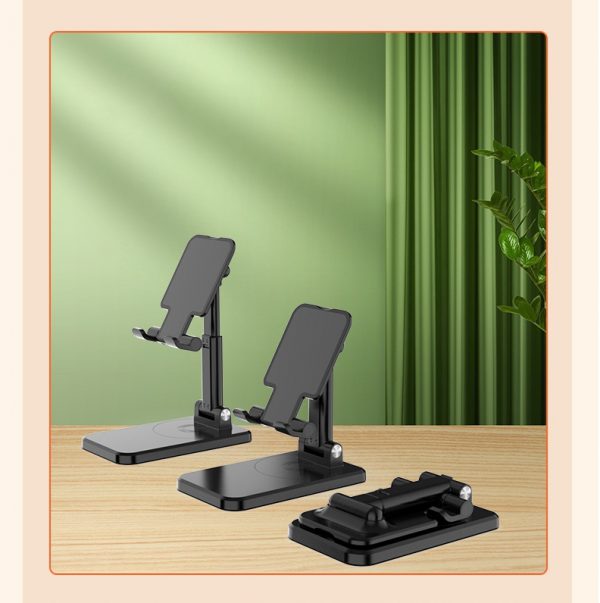 360° Rotation Desktop Mobile Phone Stand Retractable Folding Portable Multi-function Lazy Tablet Phone Holder - Image 7