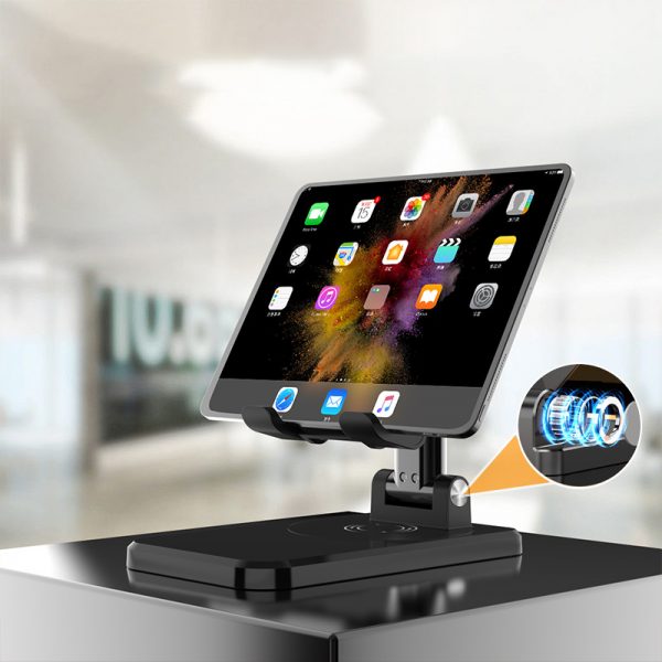 360° Rotation Desktop Mobile Phone Stand Retractable Folding Portable Multi-function Lazy Tablet Phone Holder - Image 5