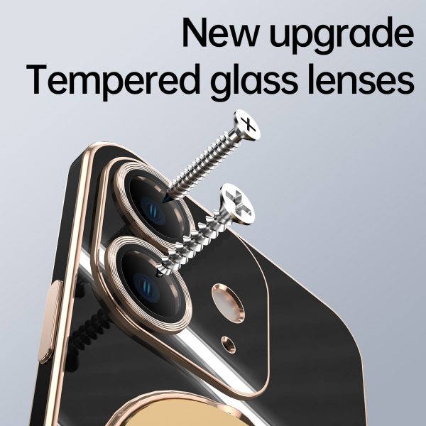 for Samsung Galaxy S24 S25 6D Electroplated N52 MagNet All-inclusive Lens Film with Dust Proof Net MagSafe Case for iPhone - Image 6