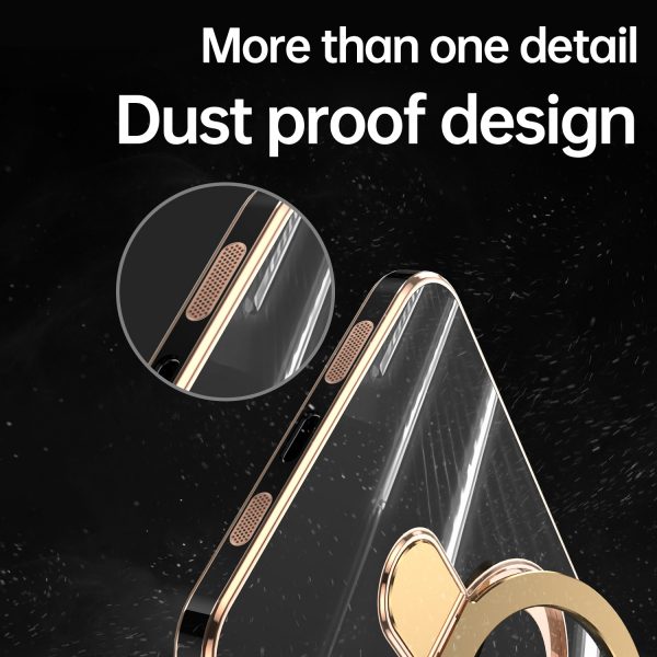 for Samsung Galaxy S24 S25 6D Electroplated N52 MagNet All-inclusive Lens Film with Dust Proof Net MagSafe Case for iPhone - Image 5