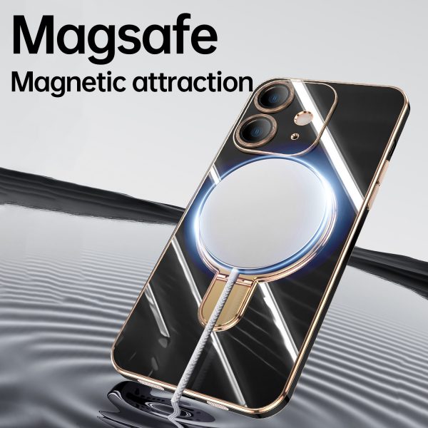 for Samsung Galaxy S24 S25 6D Electroplated N52 MagNet All-inclusive Lens Film with Dust Proof Net MagSafe Case for iPhone - Image 2