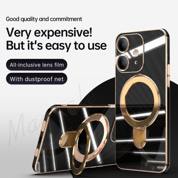 6D Electroplated MagSafe Case