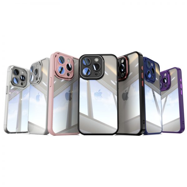 2 in 1 Armor Tempering Anti-drop Case for iPhone 12 13 14 15 16 17 Pro Max Airbag Protection Cell Phone Case - Image 6