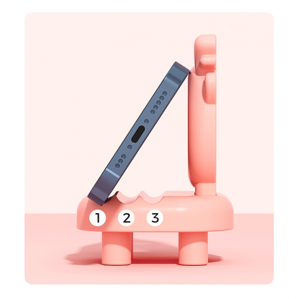 Cute Cartoon Chair Cell Phone Holder Desktop Mini Promotional Gift Mobile Phone Stand - Image 5