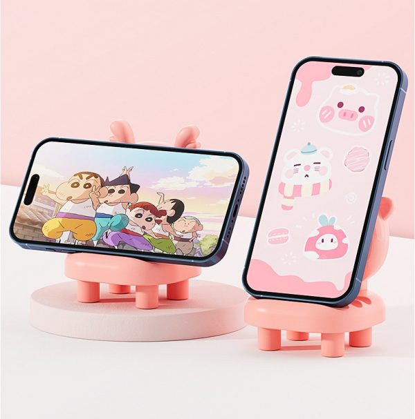 Cute Cartoon Chair Cell Phone Holder Desktop Mini Promotional Gift Mobile Phone Stand - Image 6