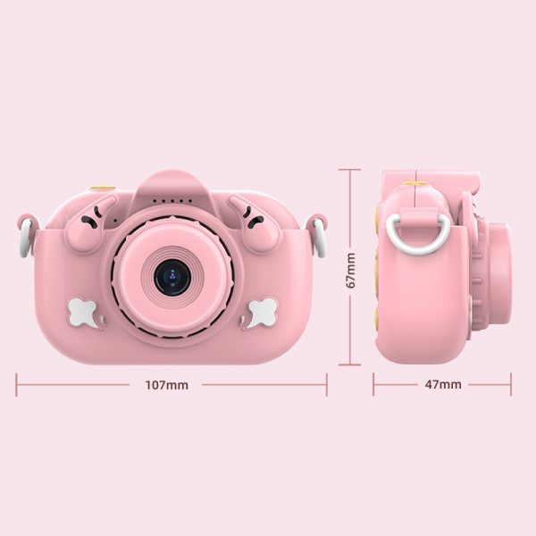 Photograph Child Cute Duals Camera Student Mini Game HD 1080P Children's Video Camera - Image 5