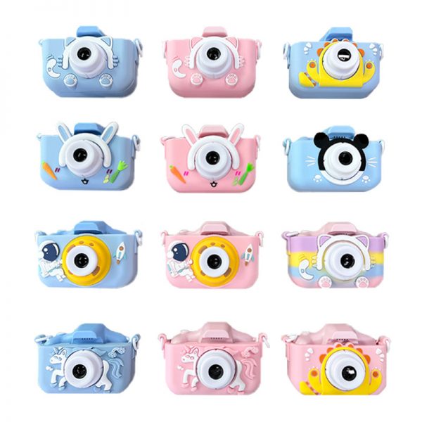 X2 HD Pixel 2.0inch IPS Screen Mini Children's Camera Take Photo Video Gaming Front Back Dual Cameras - Image 5