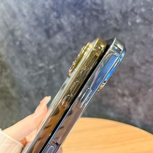 Simple Electroplated MagSafe Case with Tempered Glass Lenses for iPhone 11 12 13 14 15 16 16E Cover - Image 2