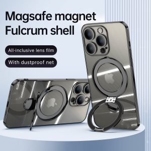 Electroplated Sofe Silicone Magnetic Case