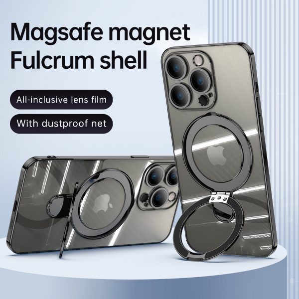 Electroplated Sofe Silicone Magnetic Case