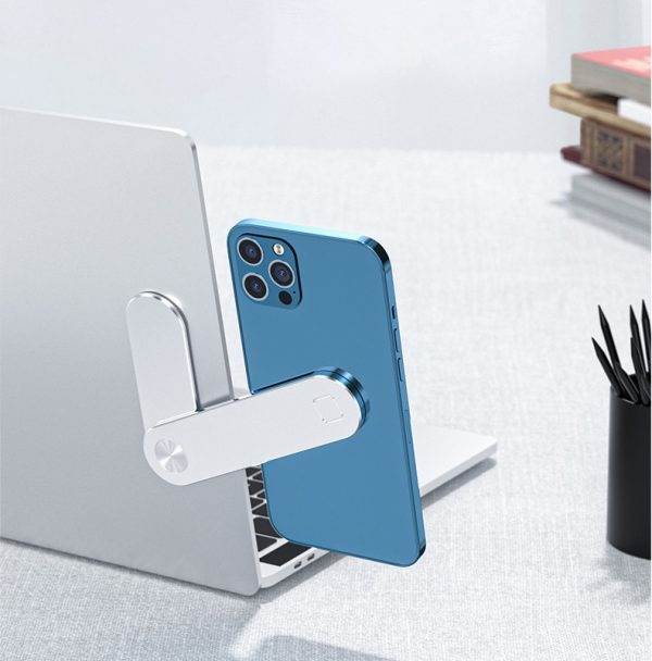 Aluminum Alloy Mobile Phone Computer Dual Screen Expansion Bracket Notebook Side Screen Metal Magnetic Tablet Phone Bracket - Image 3