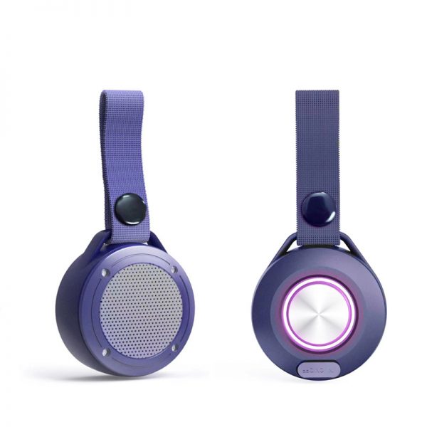 Mini Portable Outdoor LED Waterproof Wireless Bluetooth Speaker with Lanyard Gift Speaker - Image 4