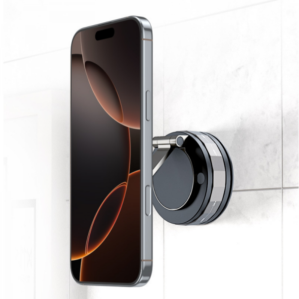 Magnetic Car Mobile Phone Stand Vacuum Suction Cup Rotation Cell Phone Holder - Image 4