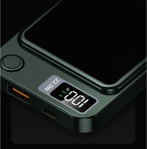 Mini Portable Charger Power Bank 5000mAh 10000mAh 15W MagSafe High-Speed Charging Battery Pack with Digital Display - Image 4