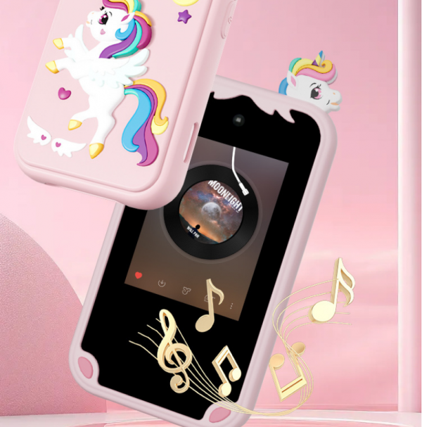 2.8inch IPS Screen Multi-function Children's Dual Cameras 9600W Pixels Kid Music Mobile Phone - Image 2