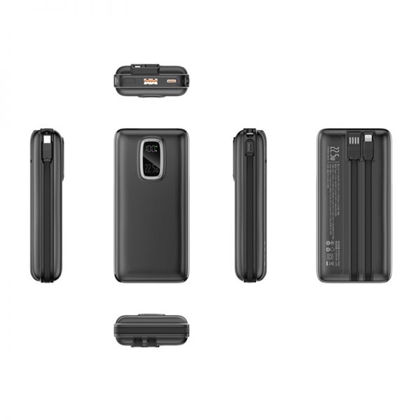 Mini Power Bank 10000mAh 22.5W Fast Charging Small Portable Charger Compatible with iPhone Samsung - Image 2