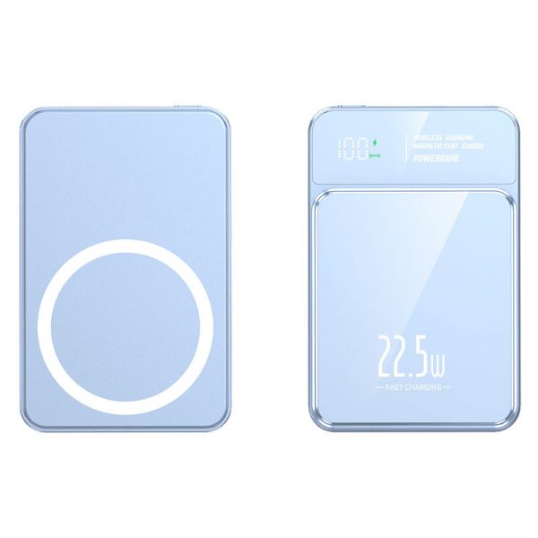 10000mAh Ultra-thin PD22.5W Wireless Charging 15W Magnetic Fast Charge Power Bank - Image 3