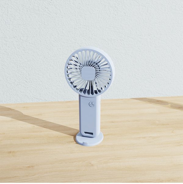Handheld Fan USB Charging Portable Mini Desktop Mute Gift Small Fan with Stand - Image 4