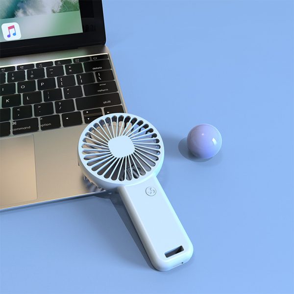 Handheld Fan USB Charging Portable Mini Desktop Mute Gift Small Fan with Stand - Image 6