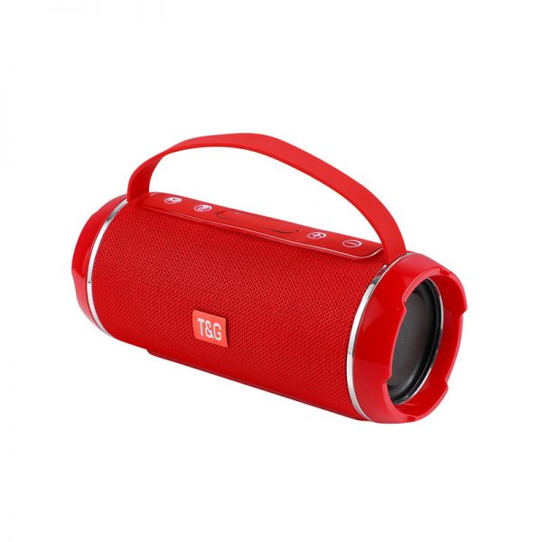 TG116C Portable Bluetooth Speaker Fabric Outdoor Gift Bass TF Card Bluetooth Small Speaker - Image 6
